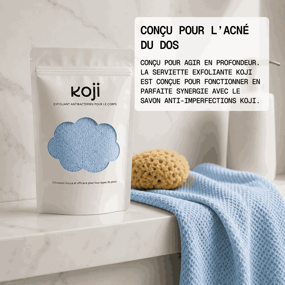 Serviette Exfoliante